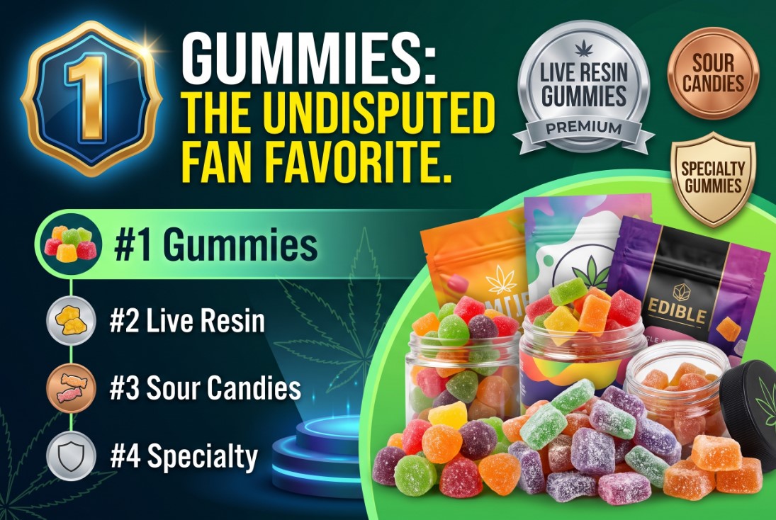 We Ranked the Most Popular Cannabis Edibles - Here's What Came Out on Top